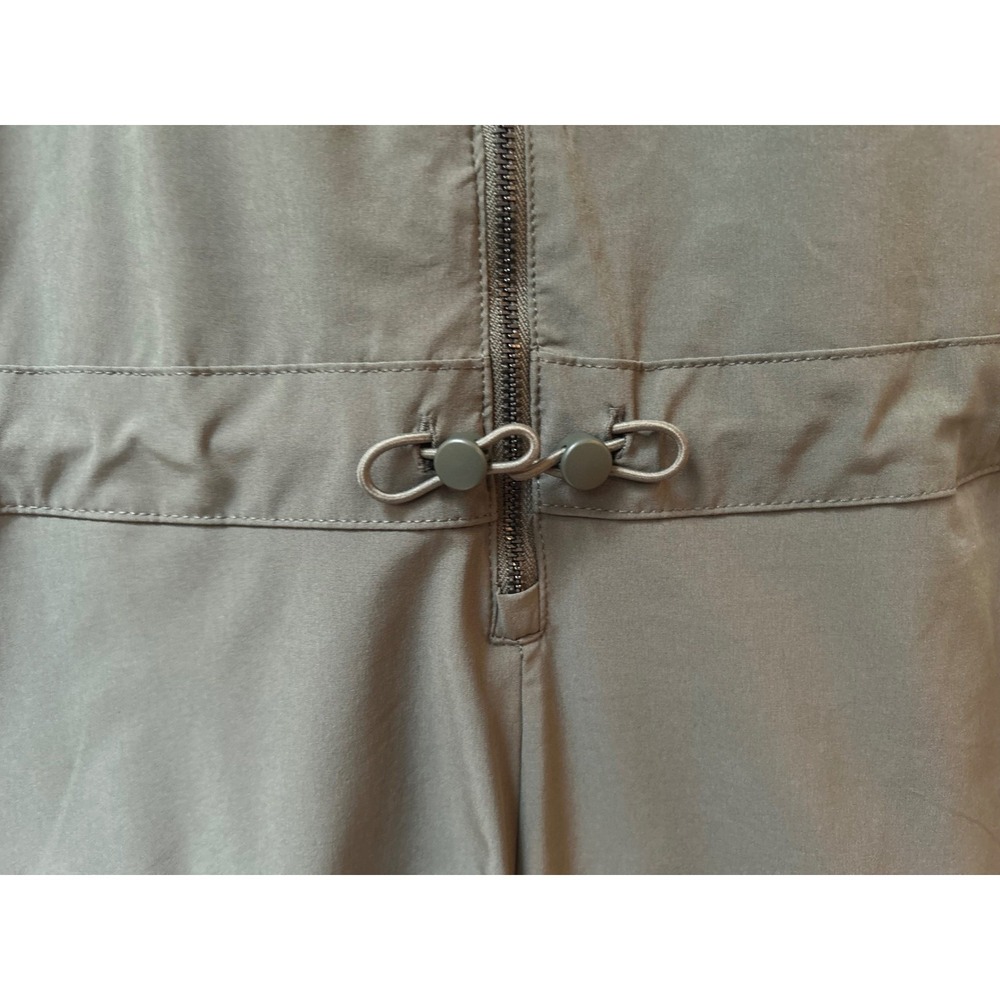 Apana Olive Green Zip Front Activewear Workout Romper Size Medium NEW! - Picture 2 of 5